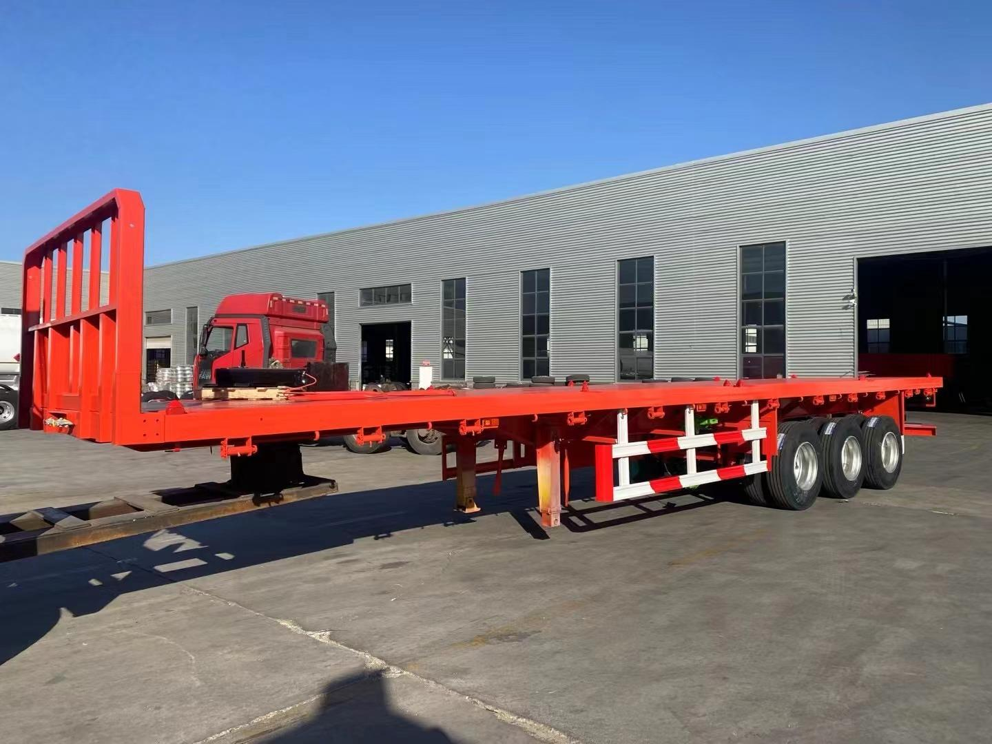 Applicable scenarios for low flatbed semi-trailer